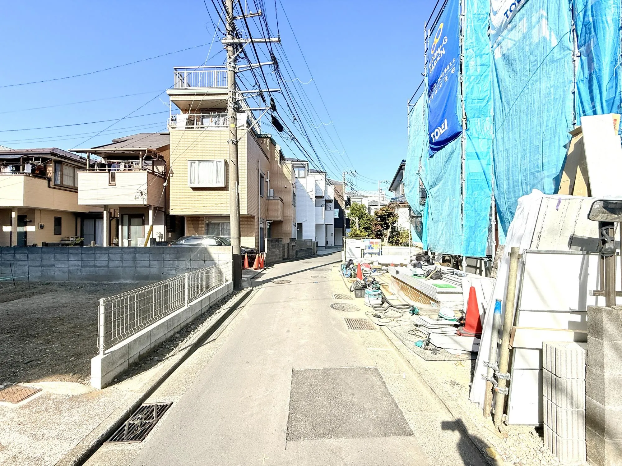 前面道路含む現地写真