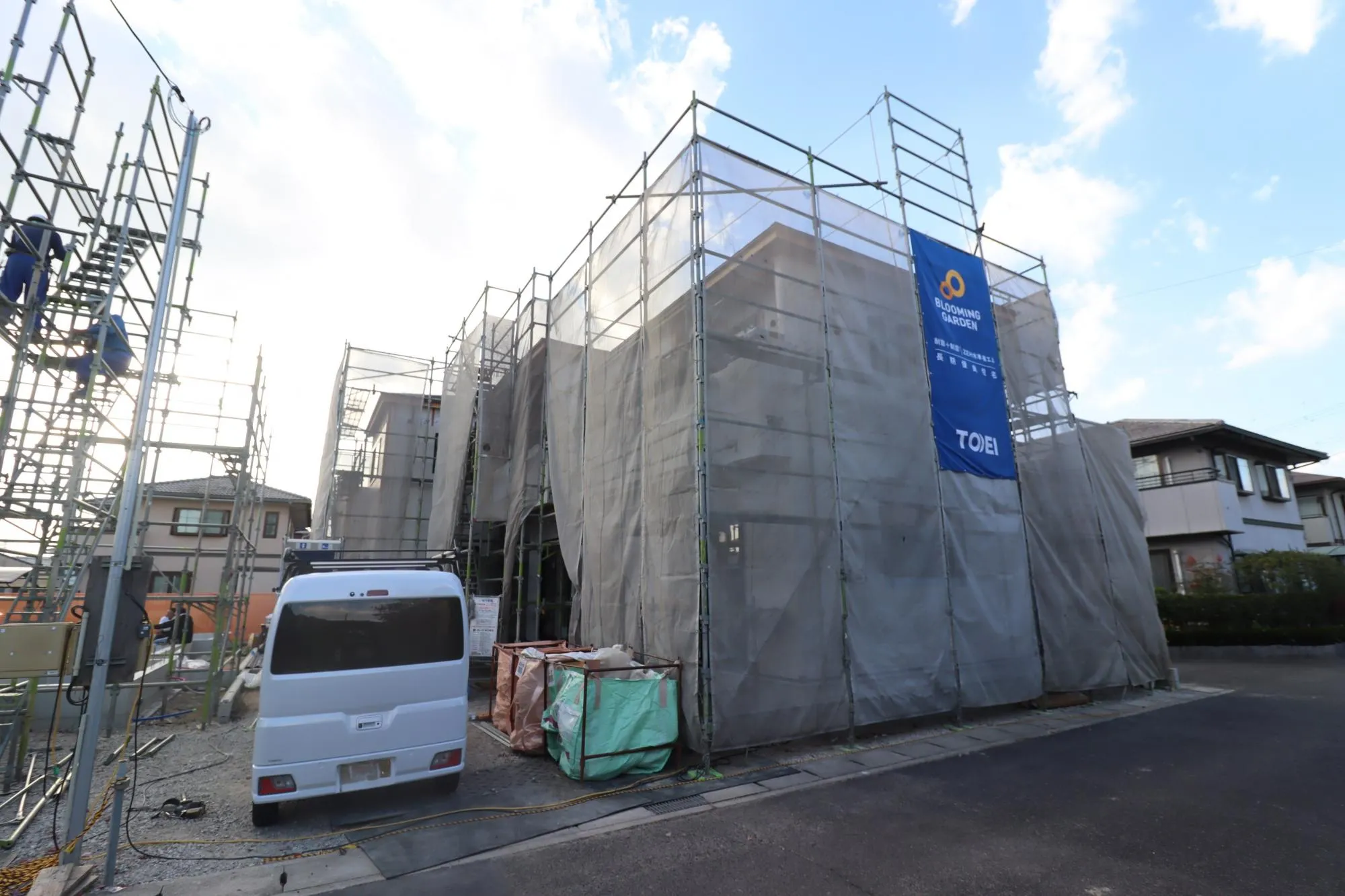 【上棟後写真/2号棟】