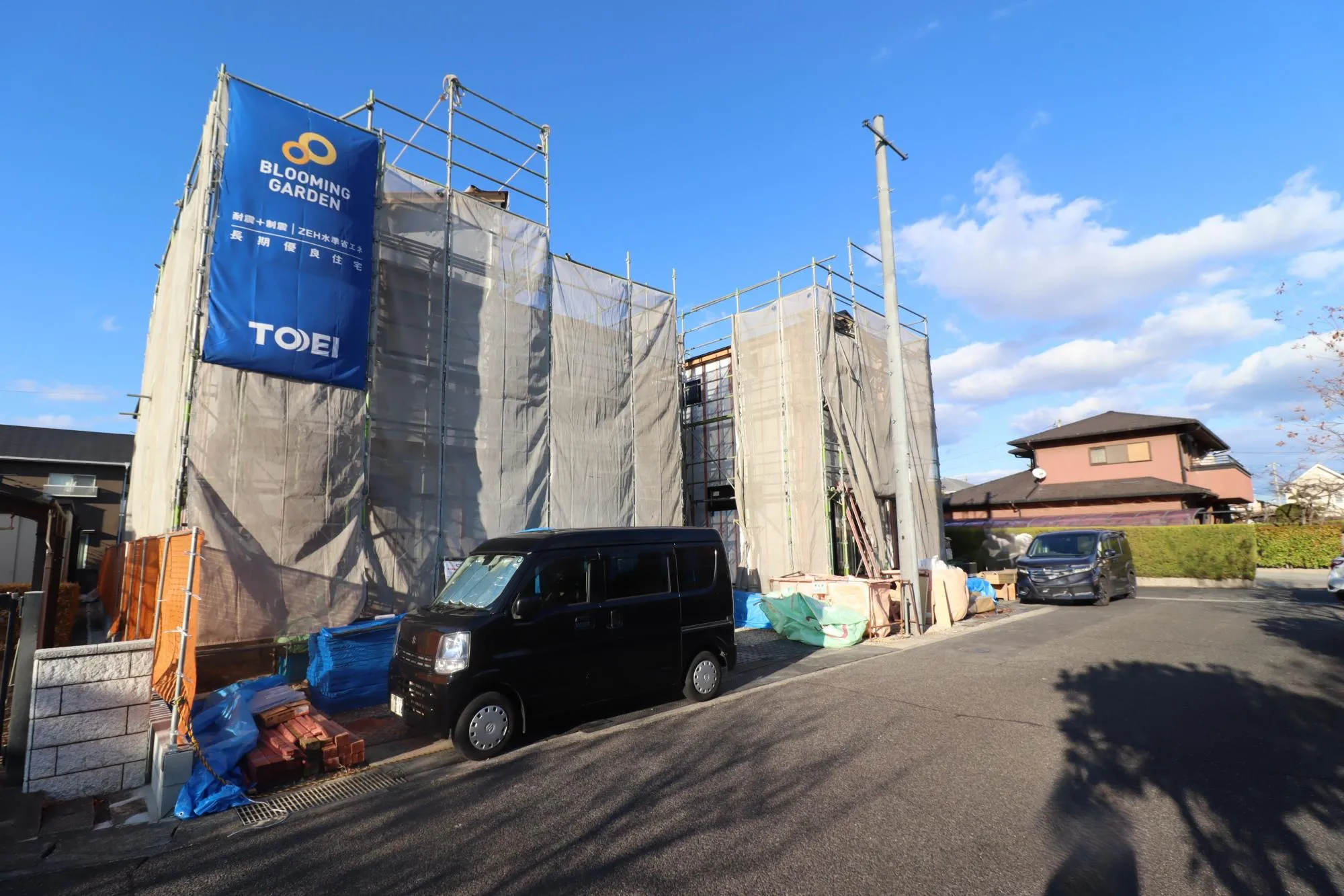 【上棟後写真】