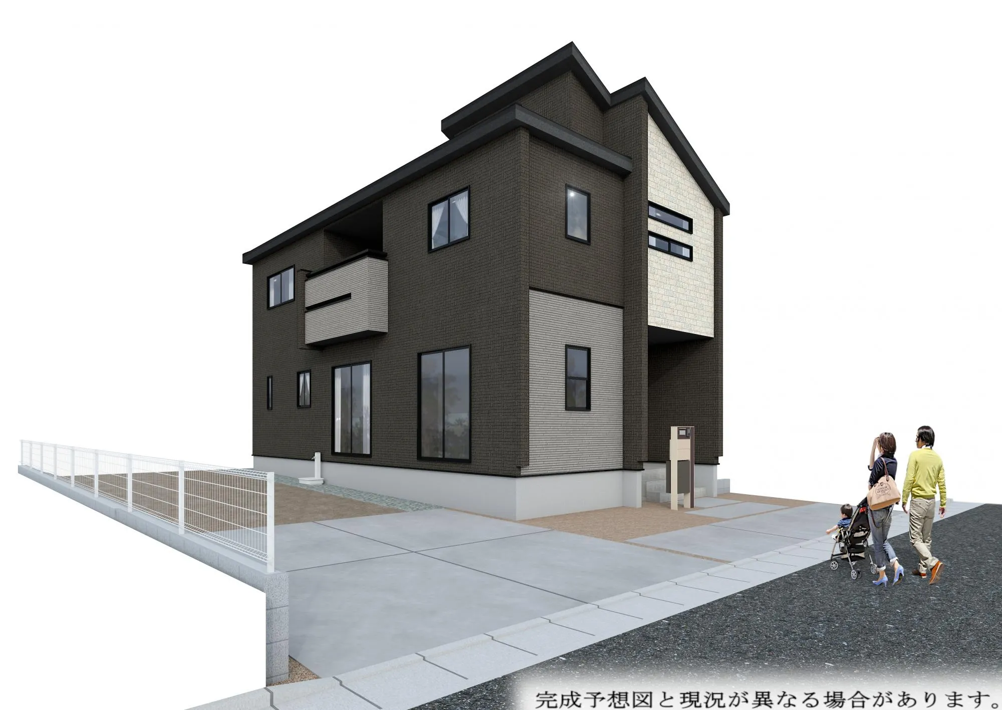 【外観完成予想図】