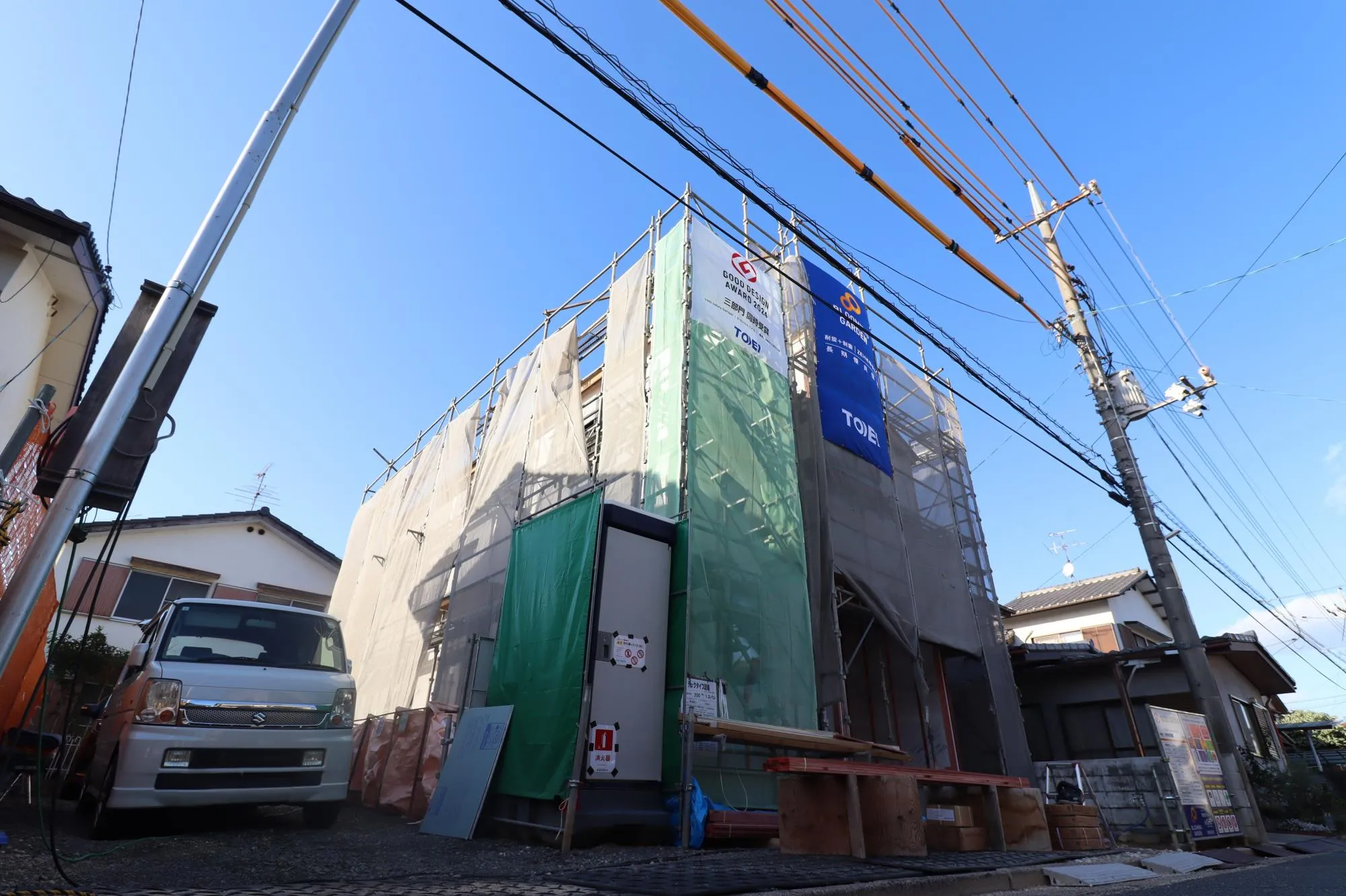 【上棟後写真】