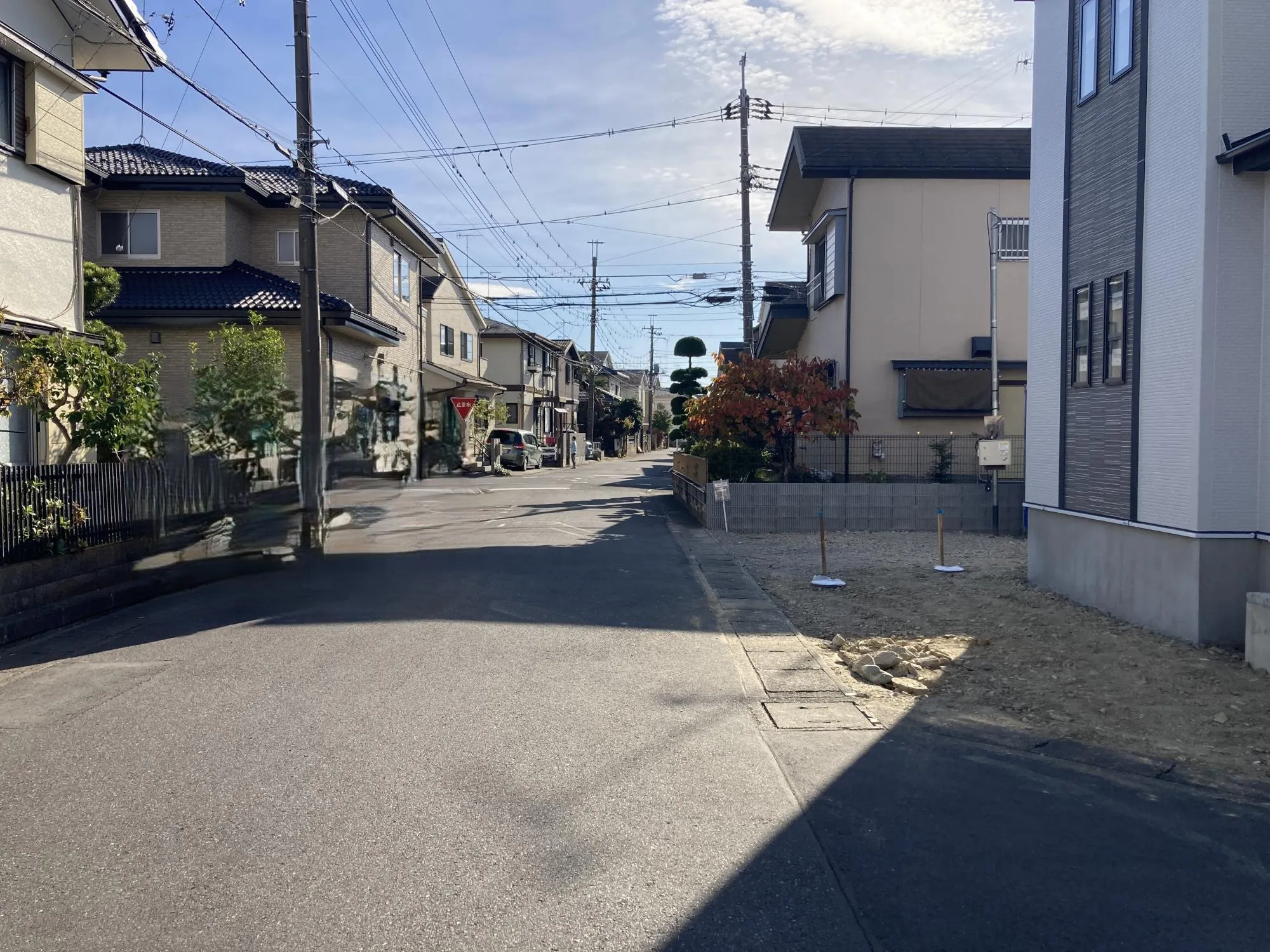 前面道路