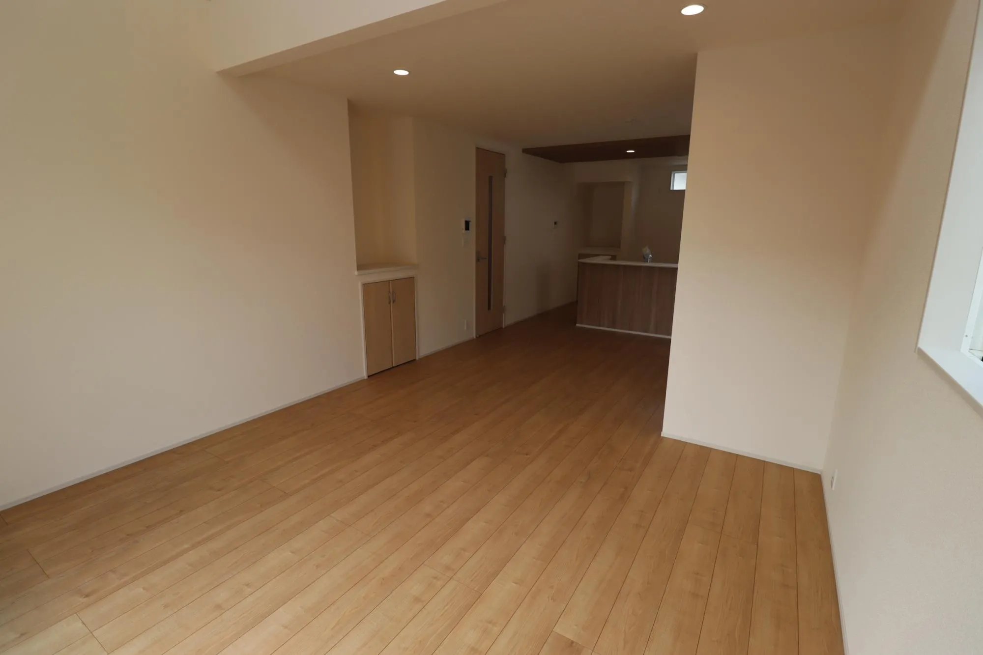 2号棟　リビングダイニングキッチン
19.75帖(カウンター含)