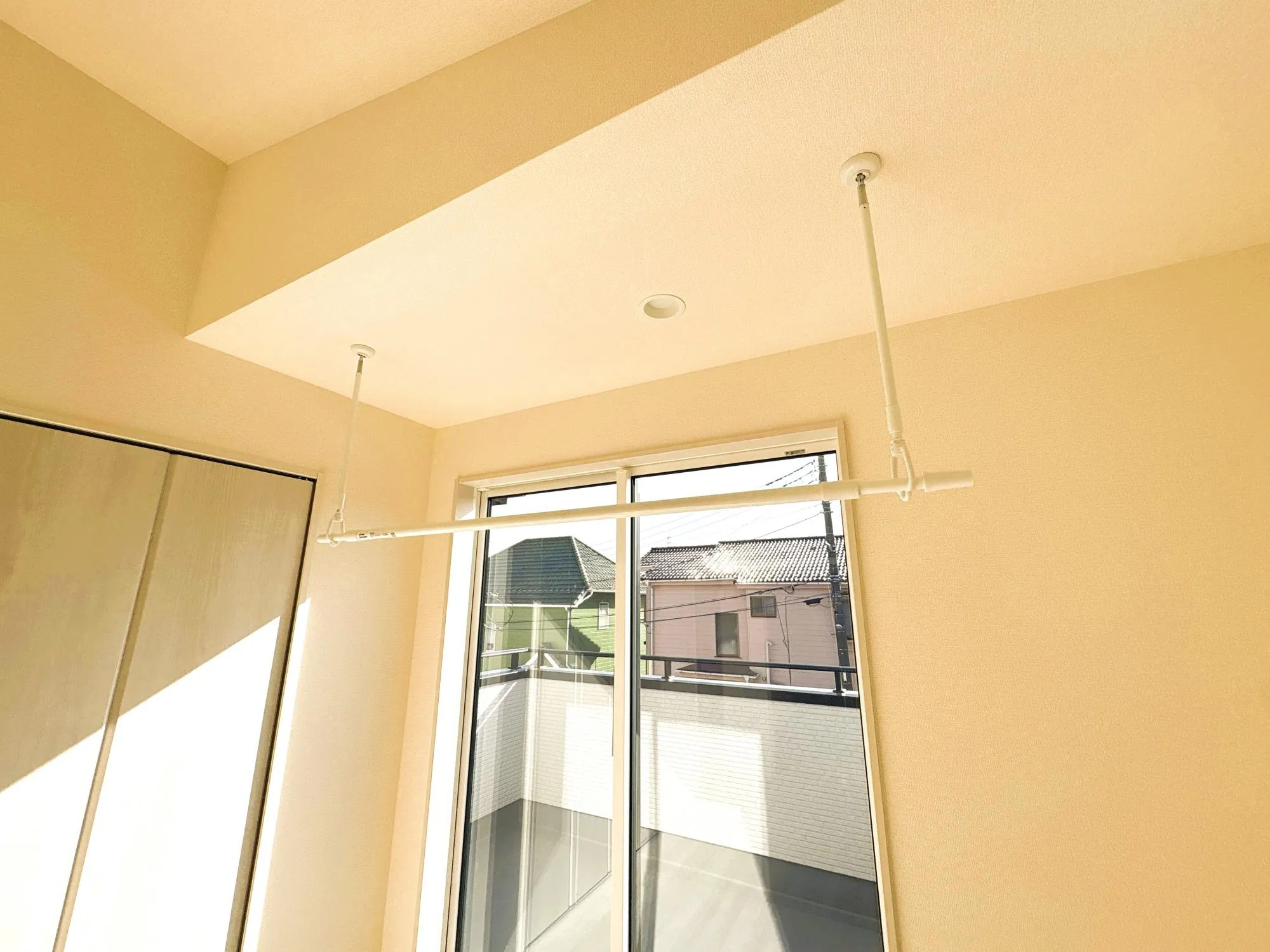 1号棟　室内物干