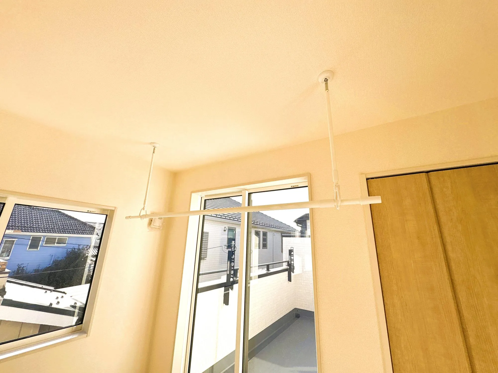 4号棟　室内物干