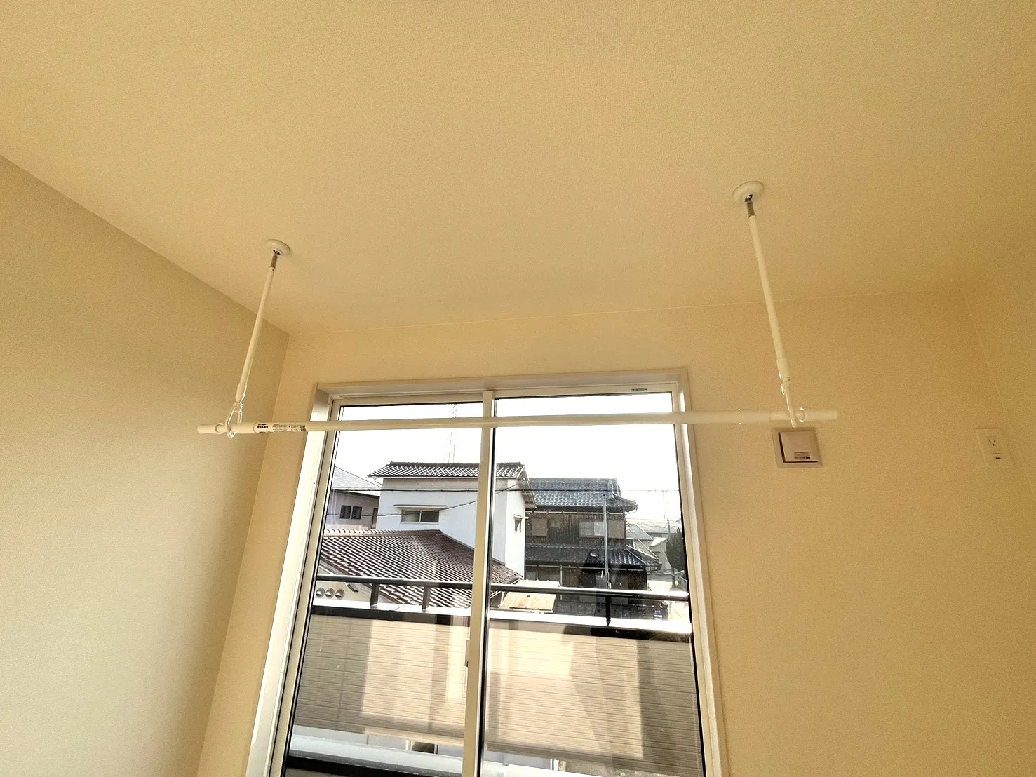 ☆1号棟　室内物干し☆