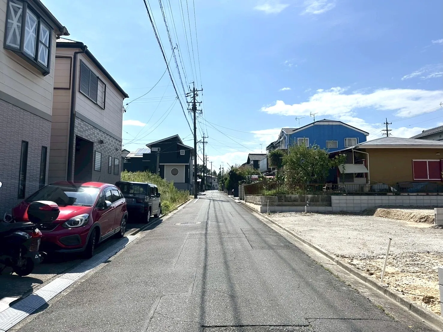 前面道路