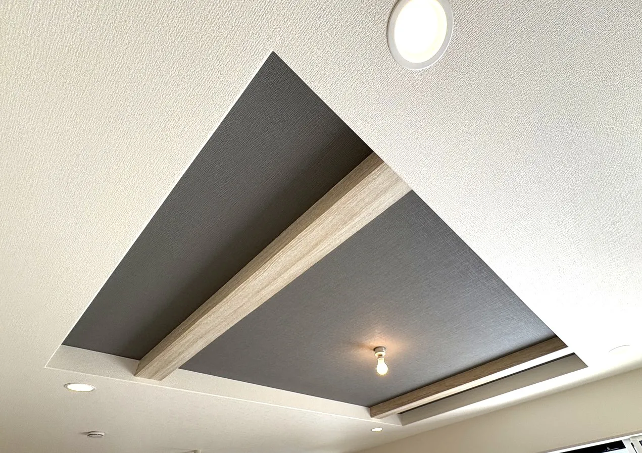 【折上天井】開放感あふれる折上天井♪