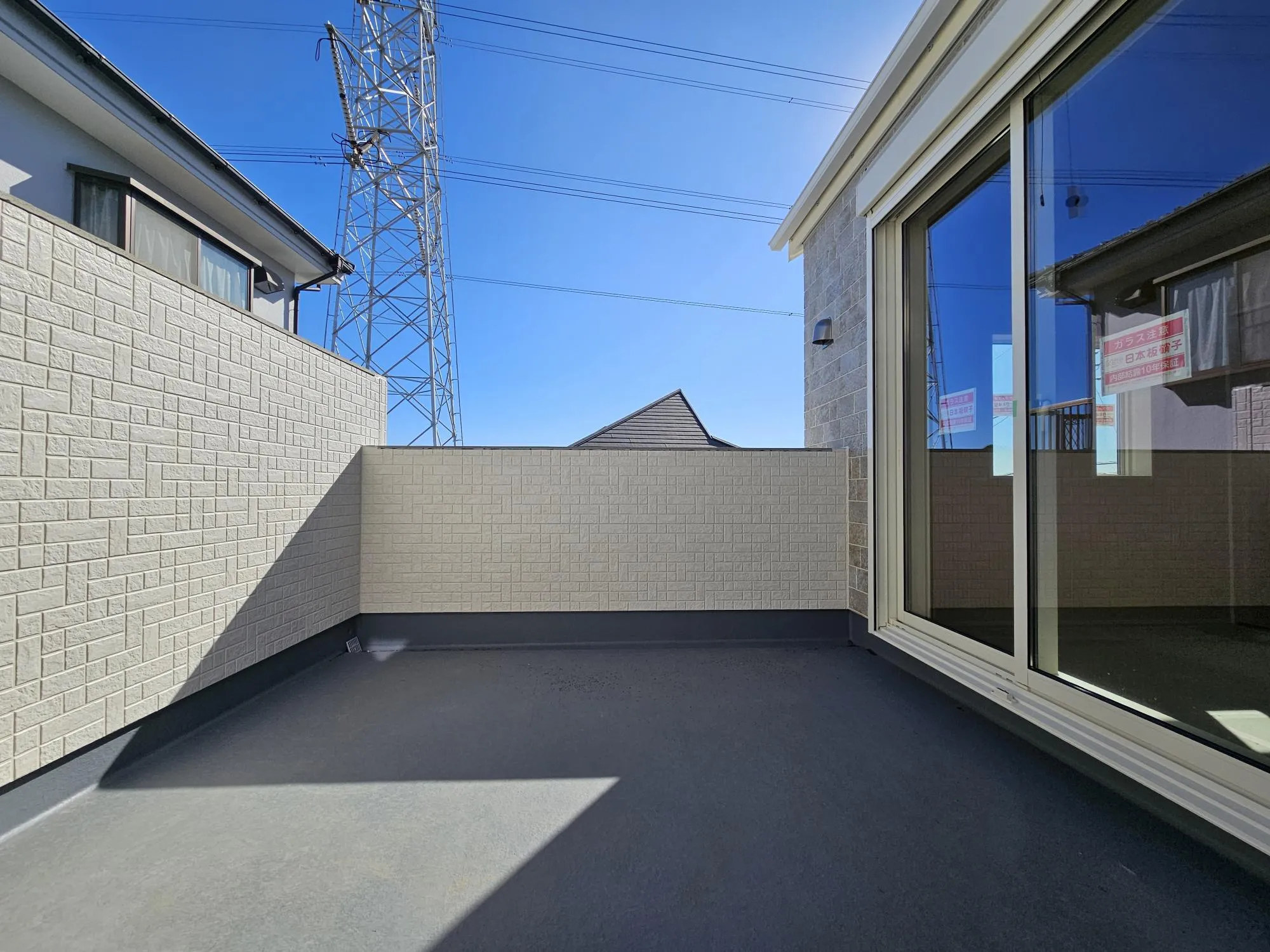 南側バルコニー