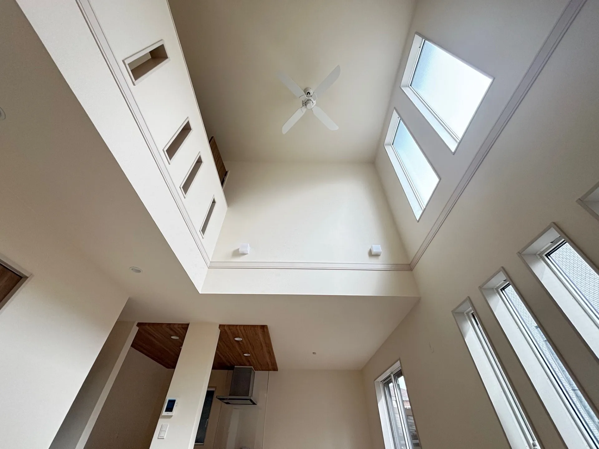 1号棟リビング吹抜