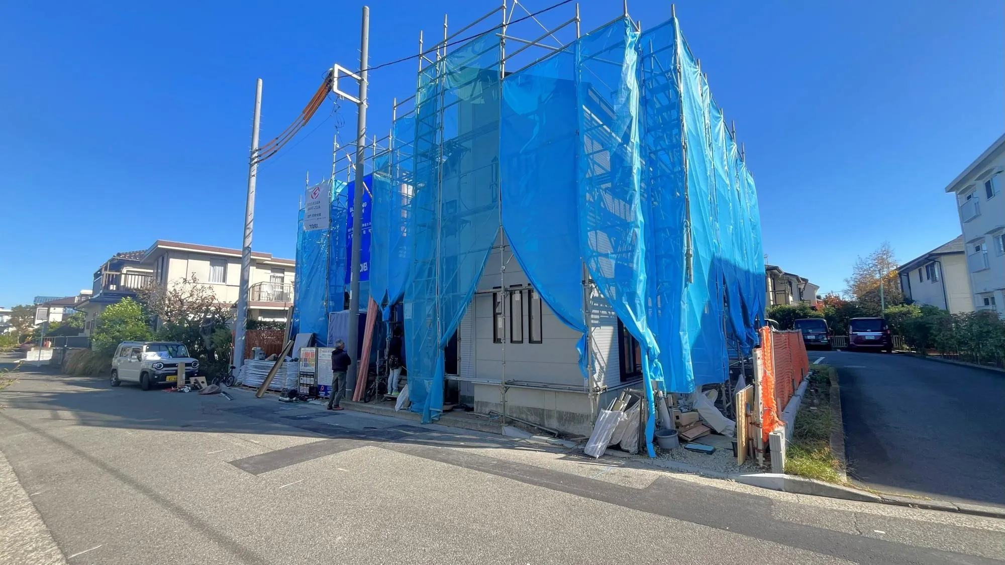 当社売主!
上棟致しました。