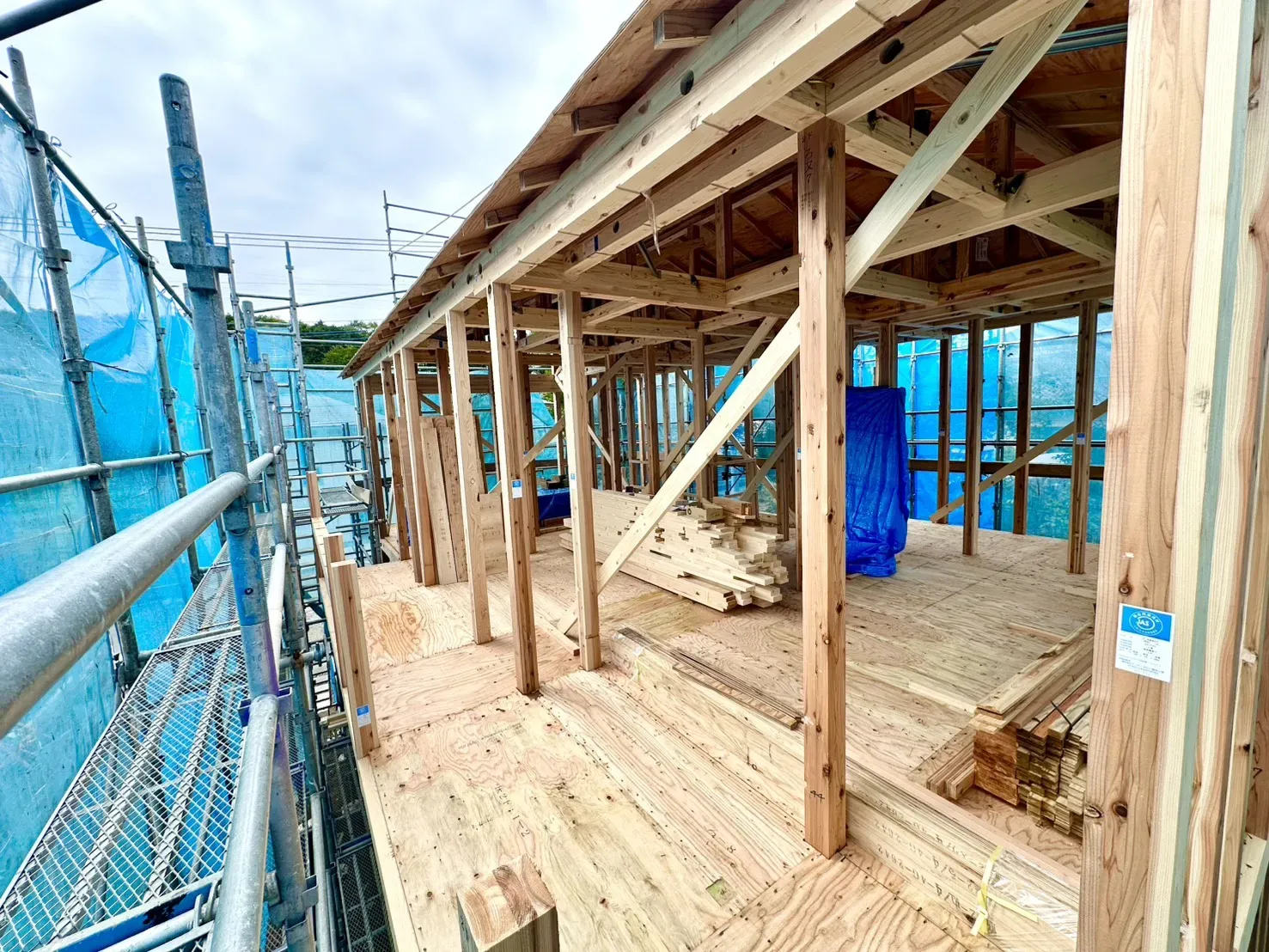 1号棟 現地写真(11/2撮影)