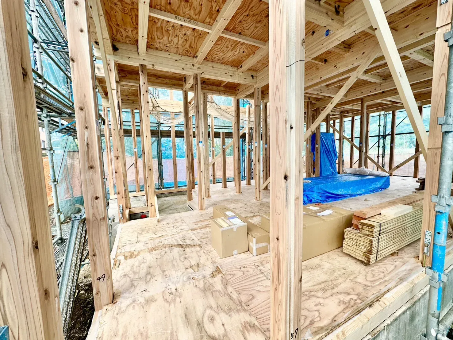 1号棟 現地写真(11/2撮影)