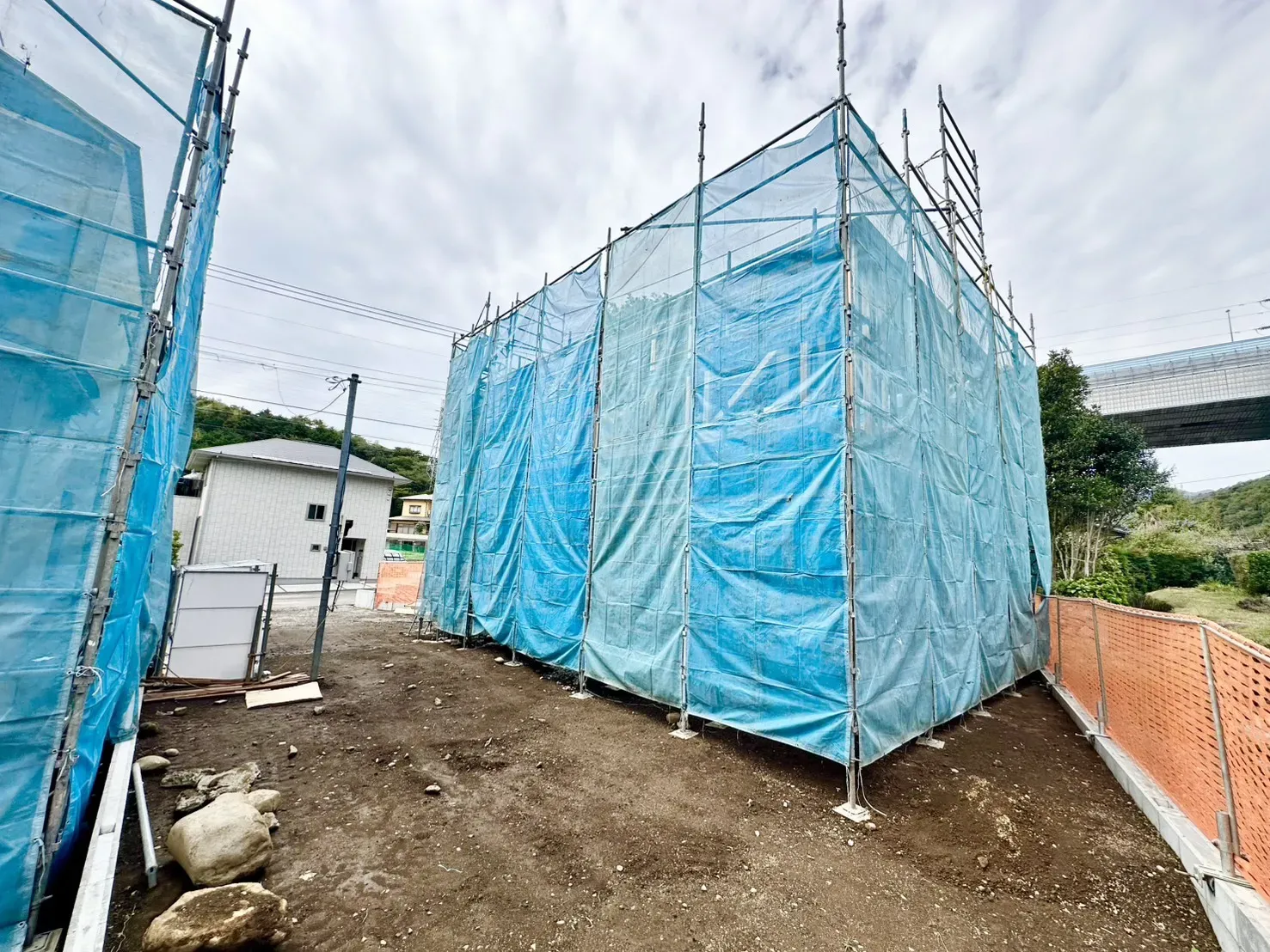 1号棟 現地写真(11/2撮影)