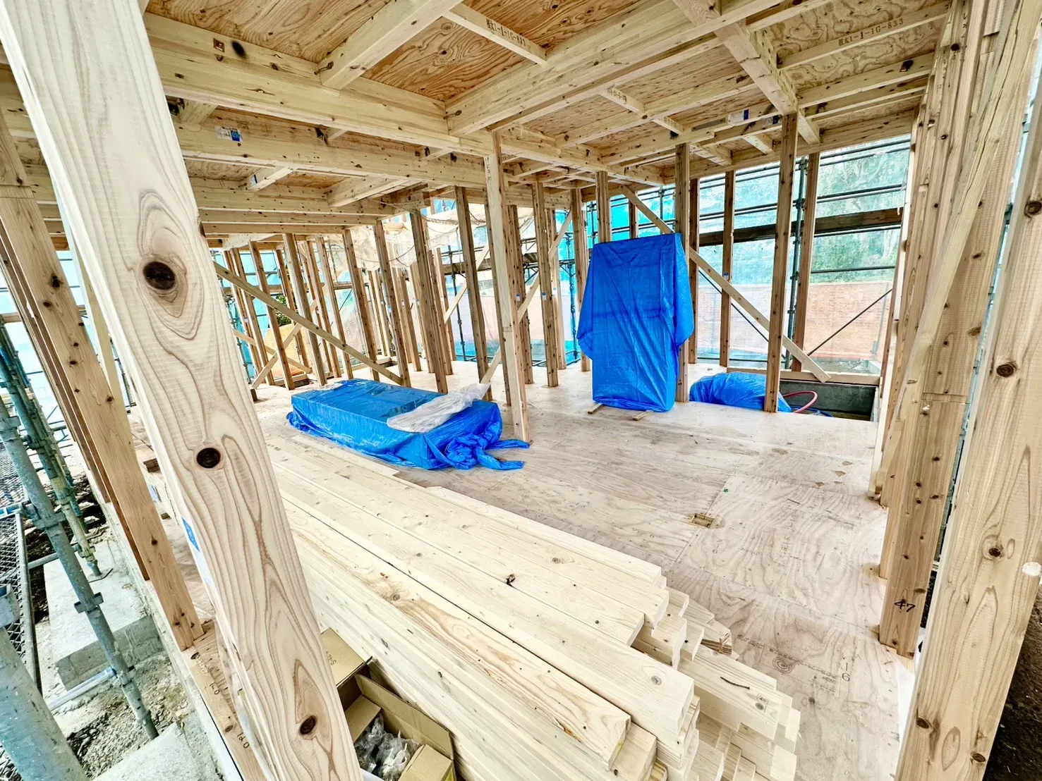 1号棟 現地写真(11/2撮影)