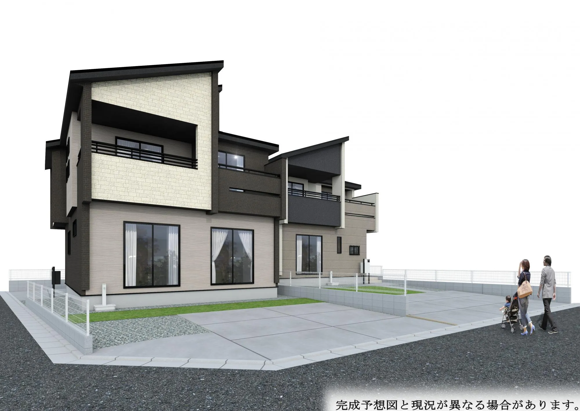 【外観完成予想図】