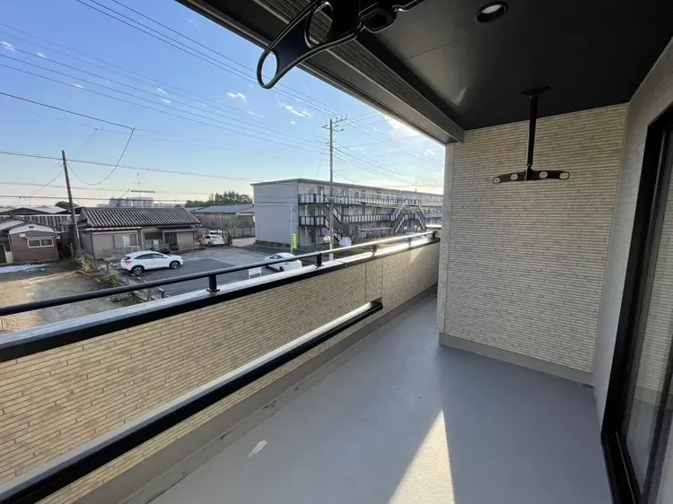 2号棟　バルコニー奥行2.2m