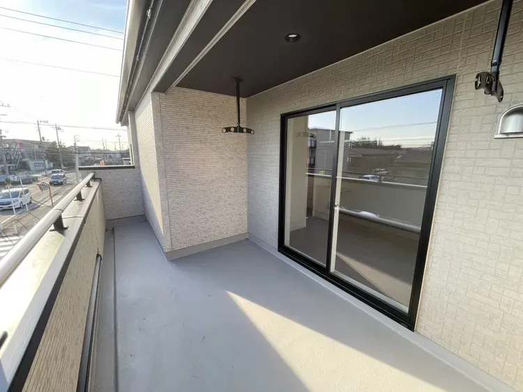 2号棟　バルコニー奥行2.2m