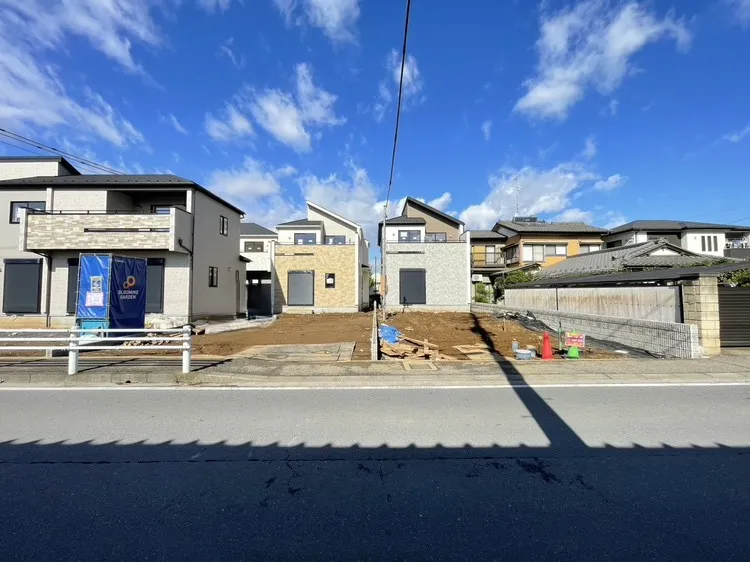 左から2号棟、3号棟、4号棟