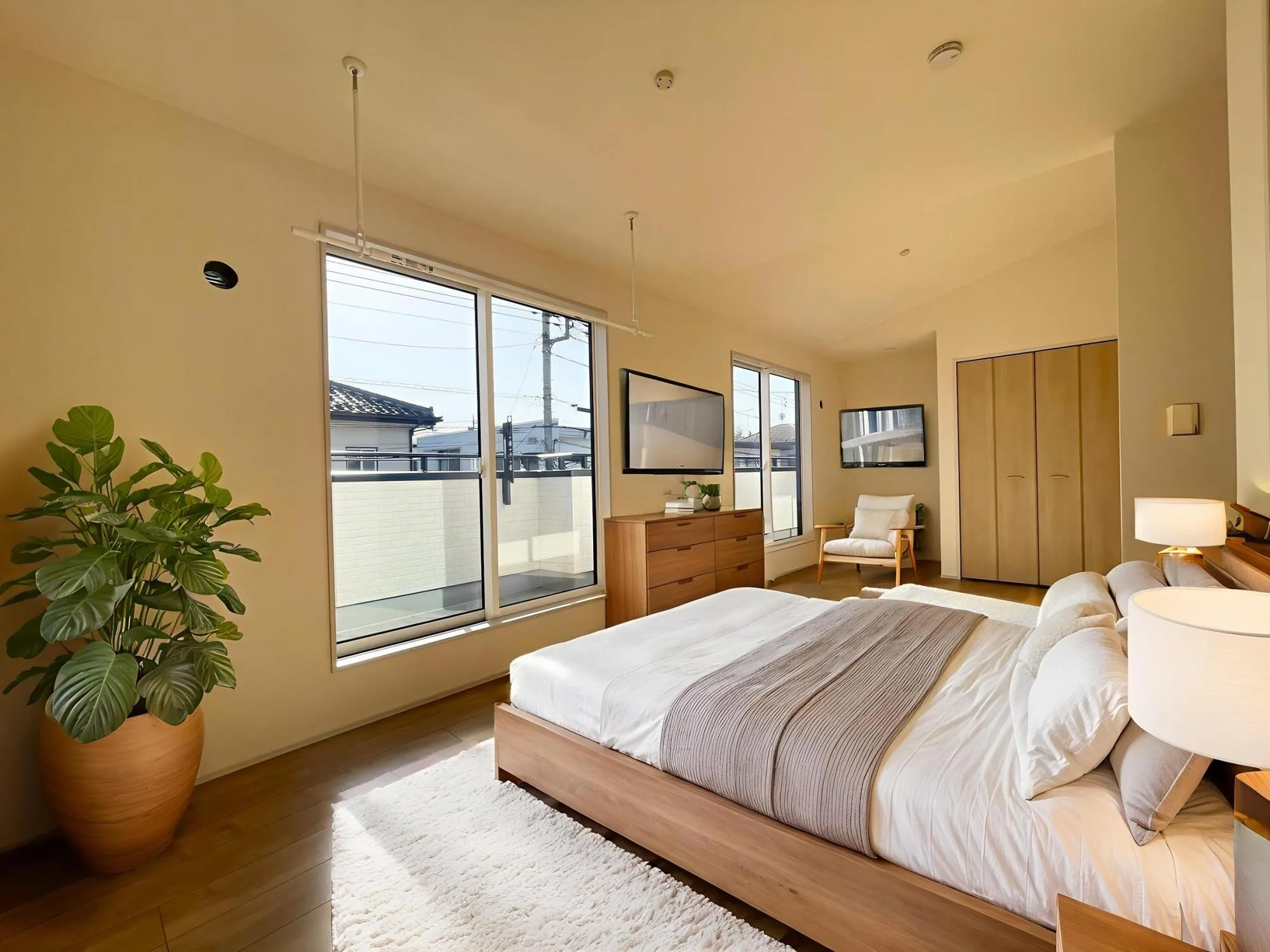 【主寝室】10帖以上の広いお部屋です♪