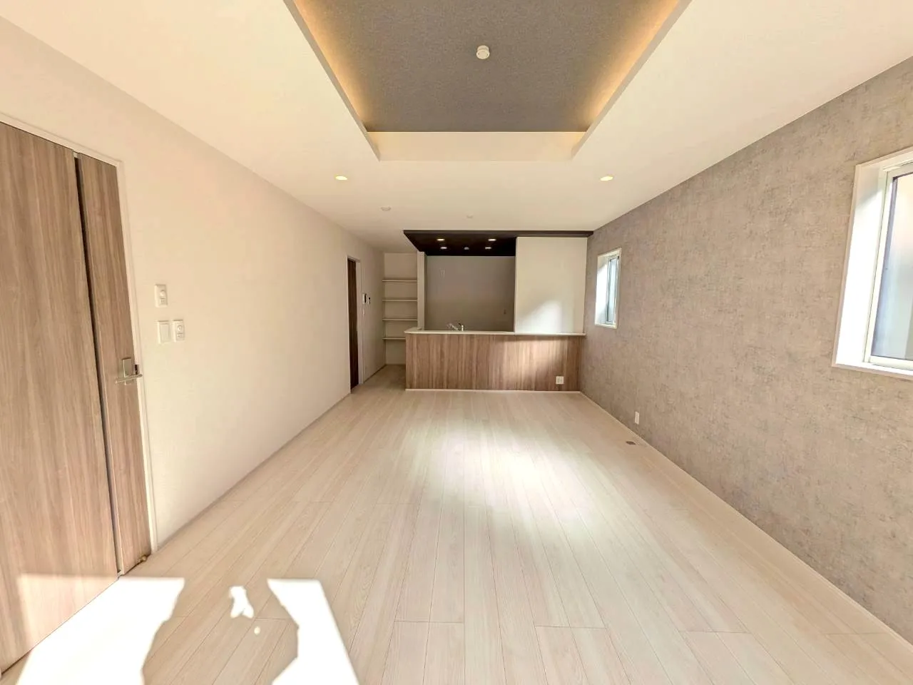 2号棟:リビング18.0帖