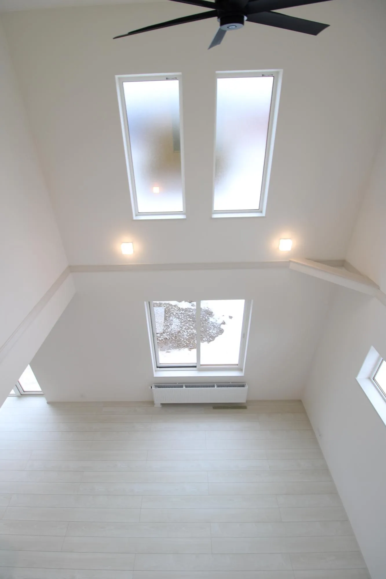 1号棟　リビング吹き抜け