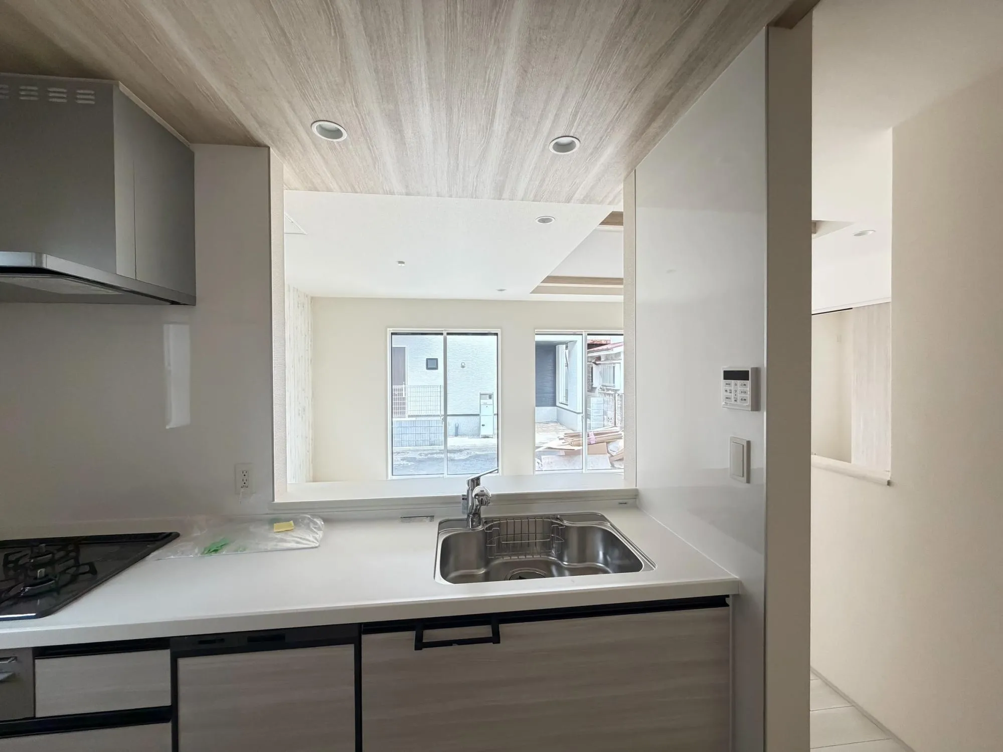 キッチンからの眺望