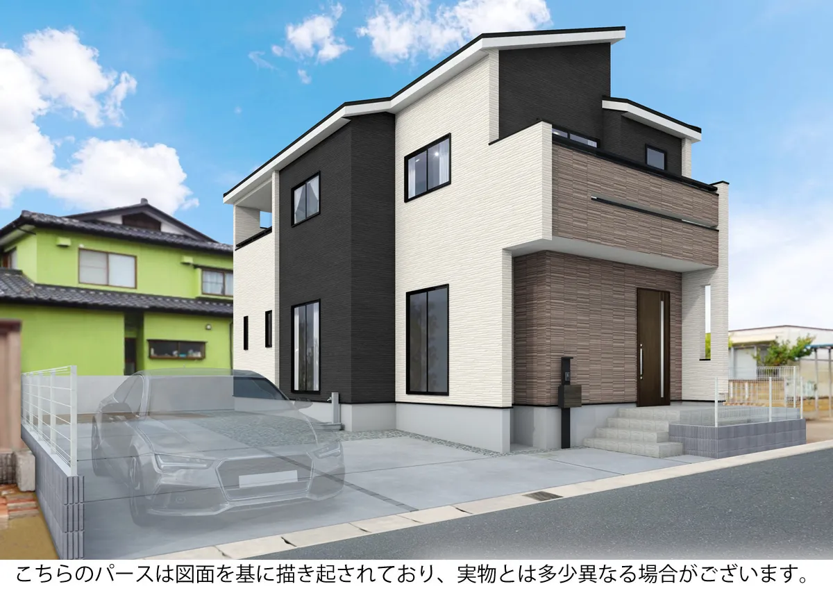 【外観完成予想図】