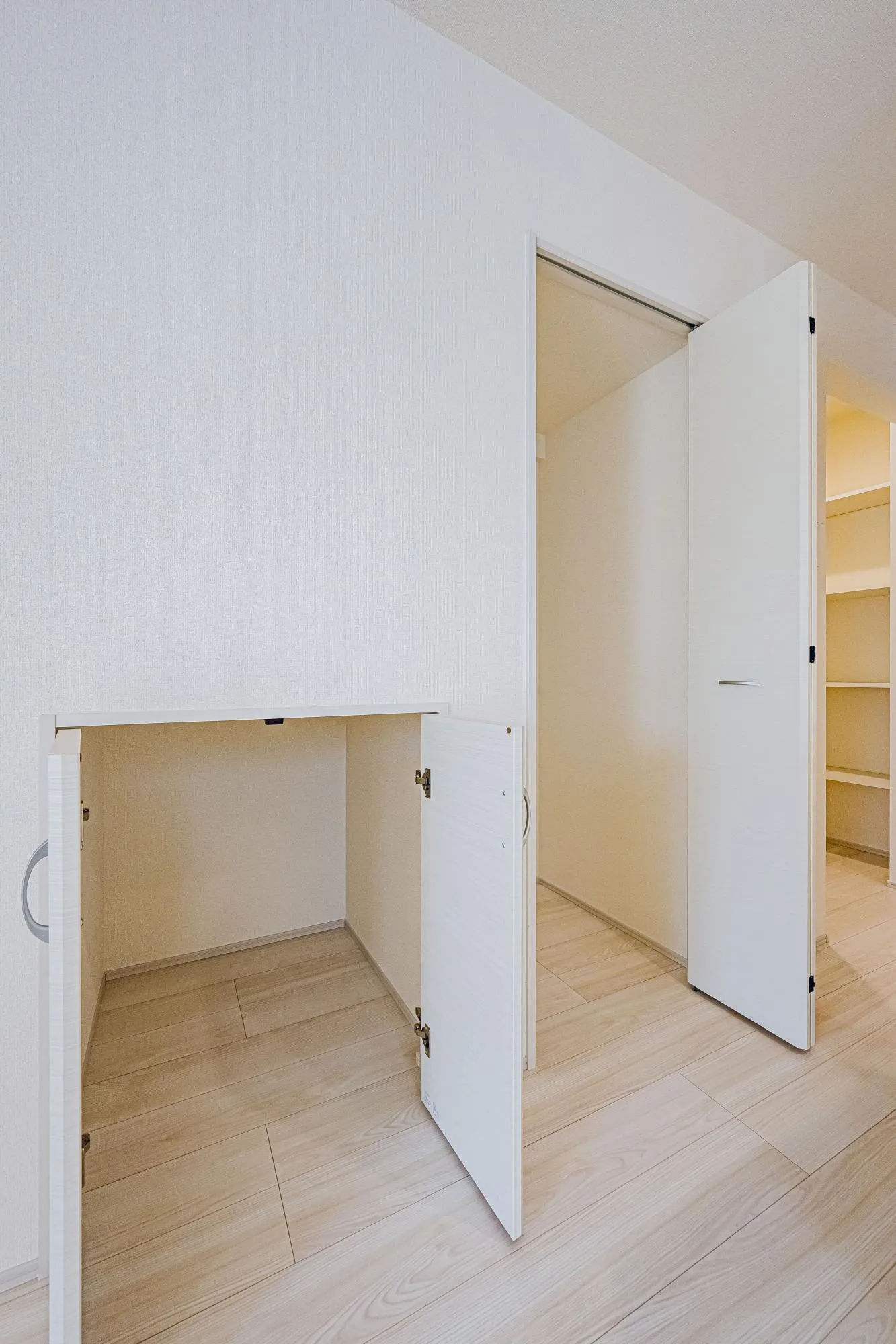 2号棟:LDK18.0帖の収納