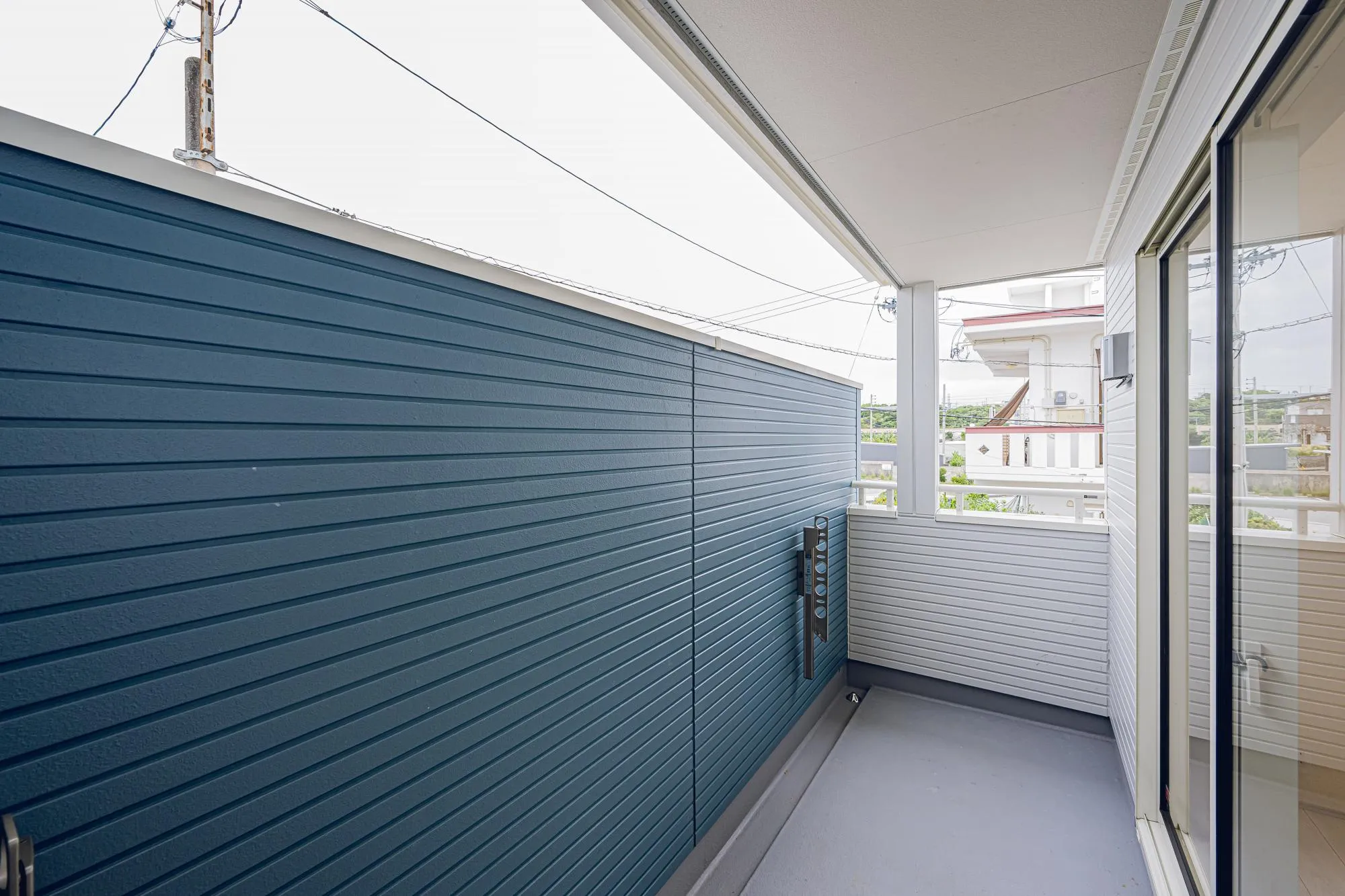 2号棟:洋室7.83帖の部屋のバルコニー