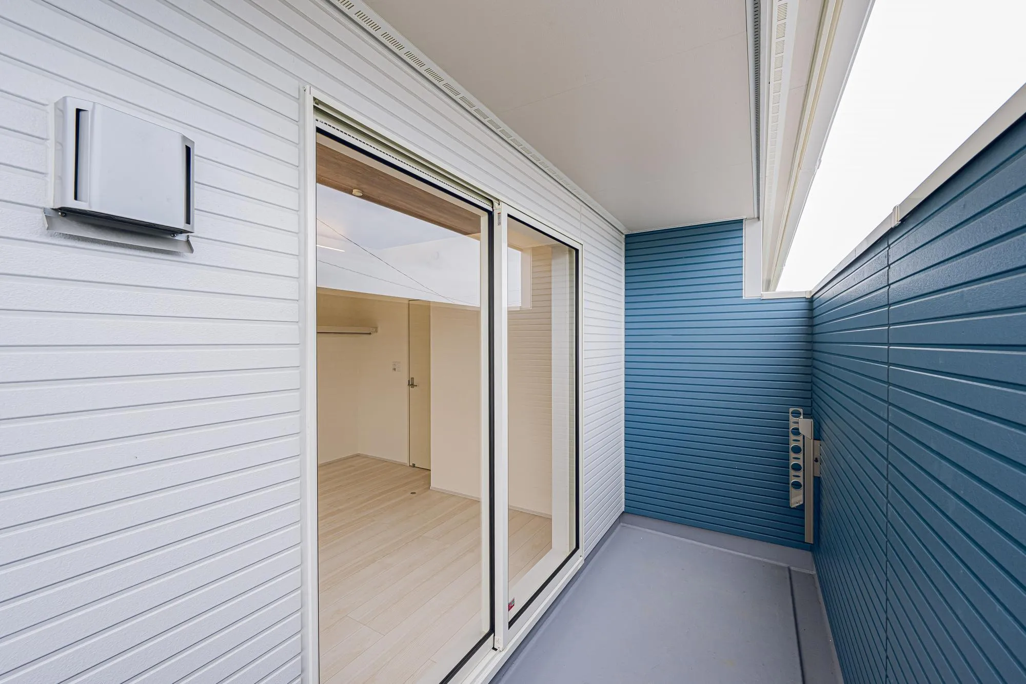 2号棟:洋室7.83帖の部屋のバルコニー