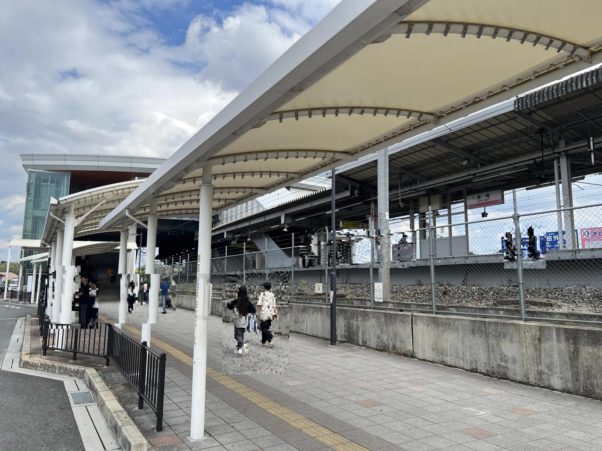 【JR東西線長尾駅】