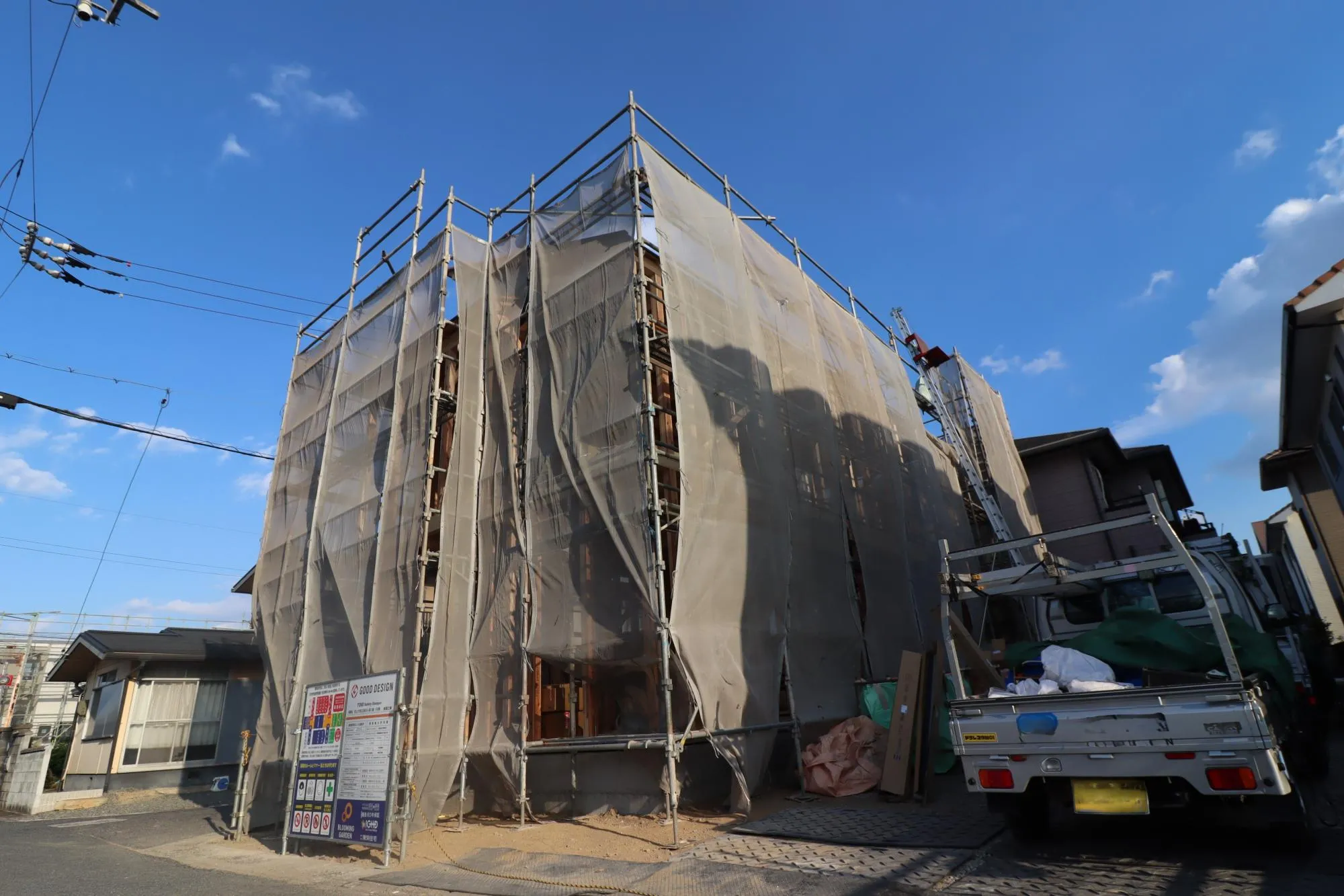 【上棟後写真】