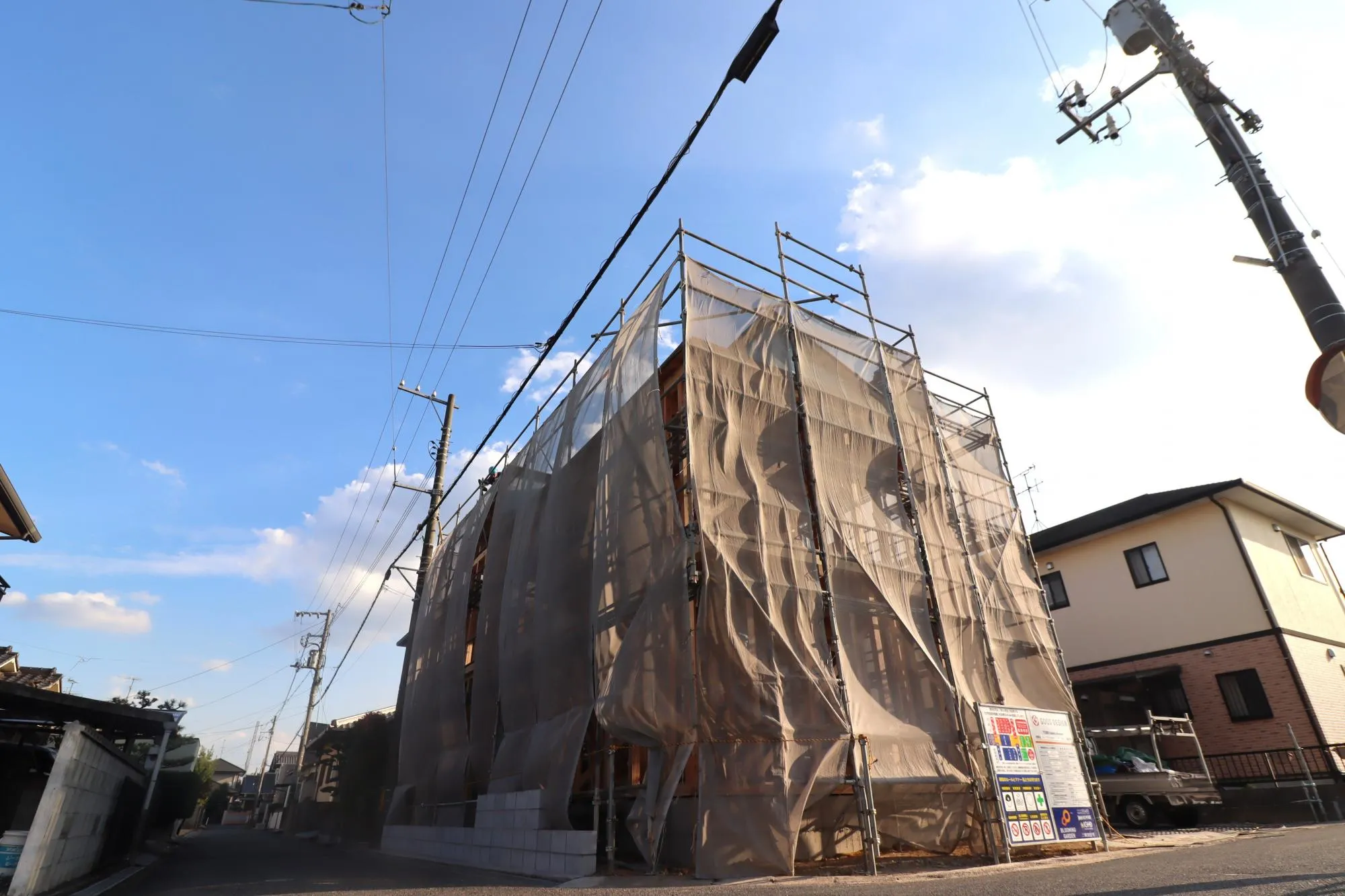 【上棟後写真】