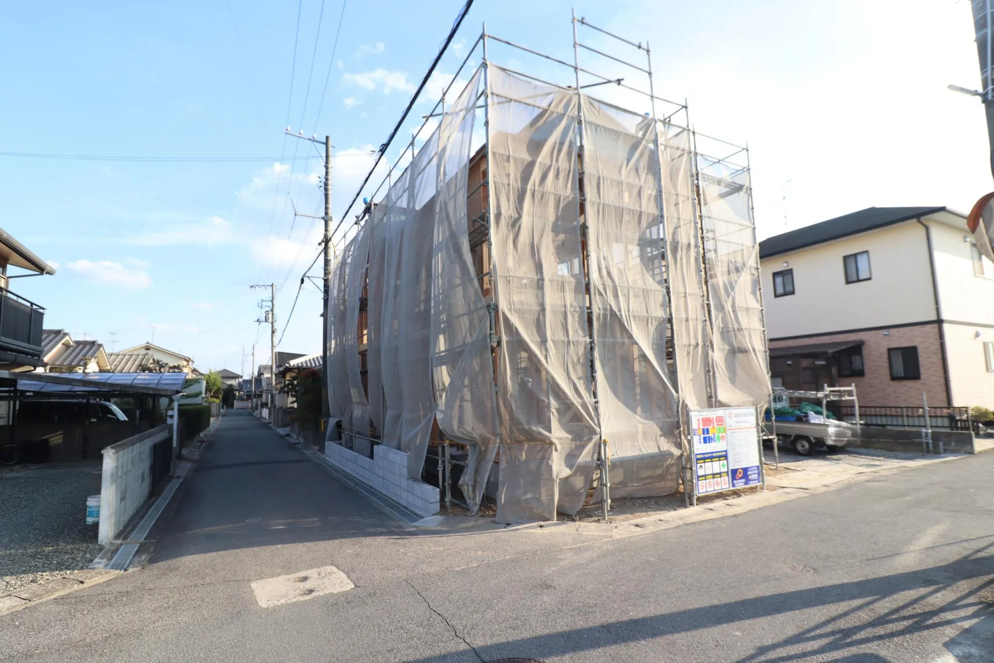 【上棟後写真】