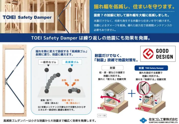 TOEI Safety Damper(制震ダンパー)