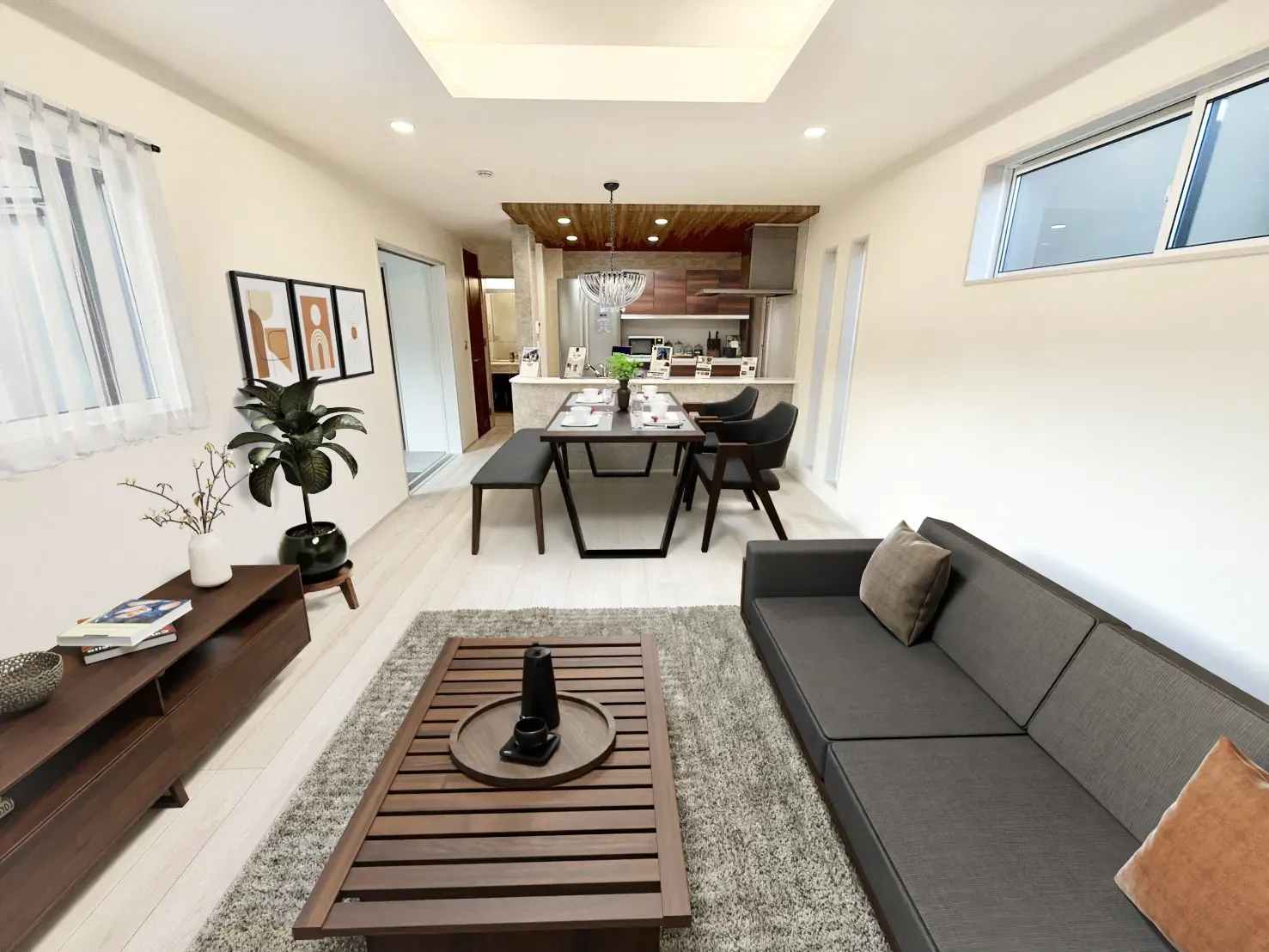 リビングダイニング1号棟