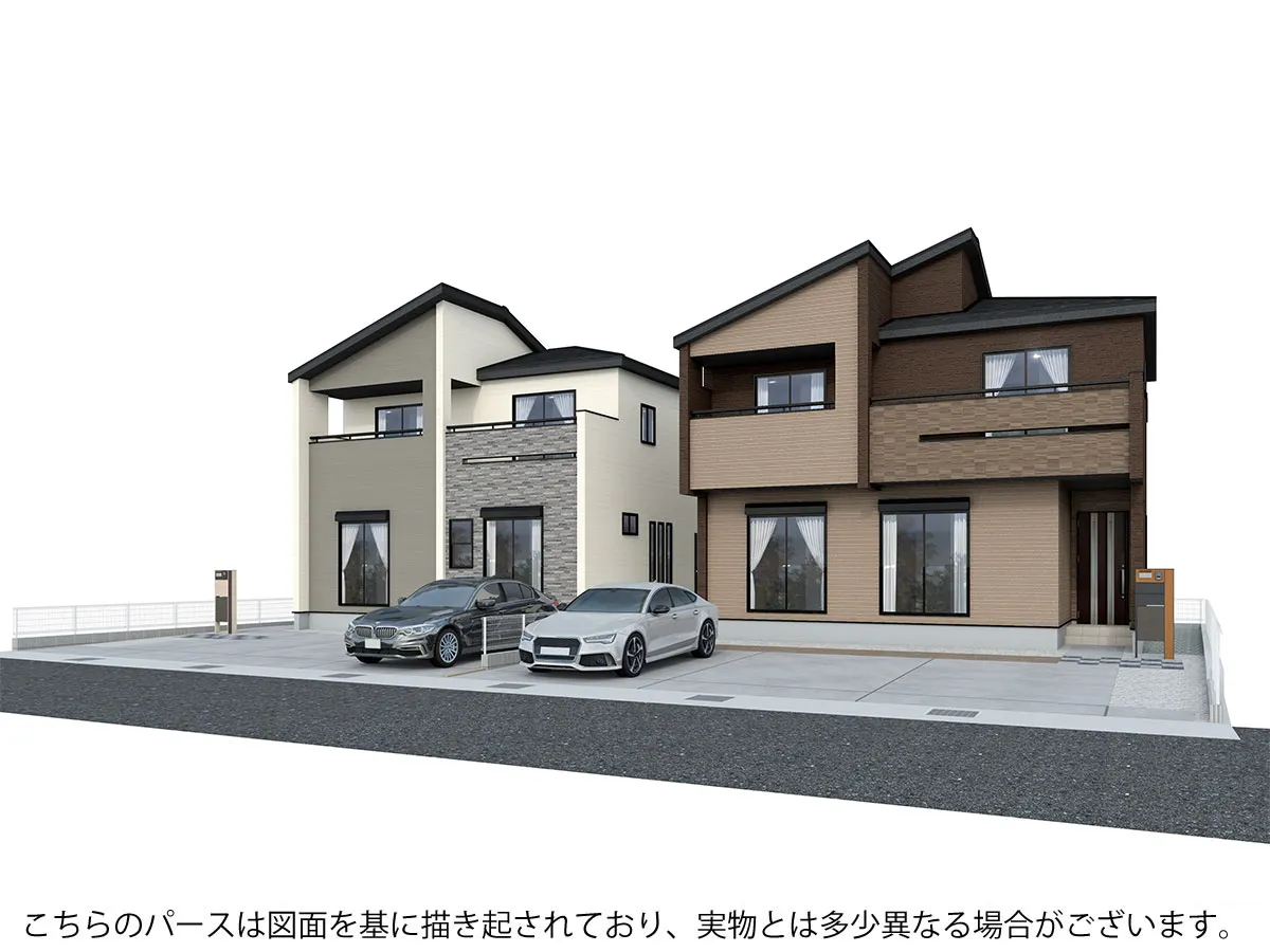 外観完成予想パース