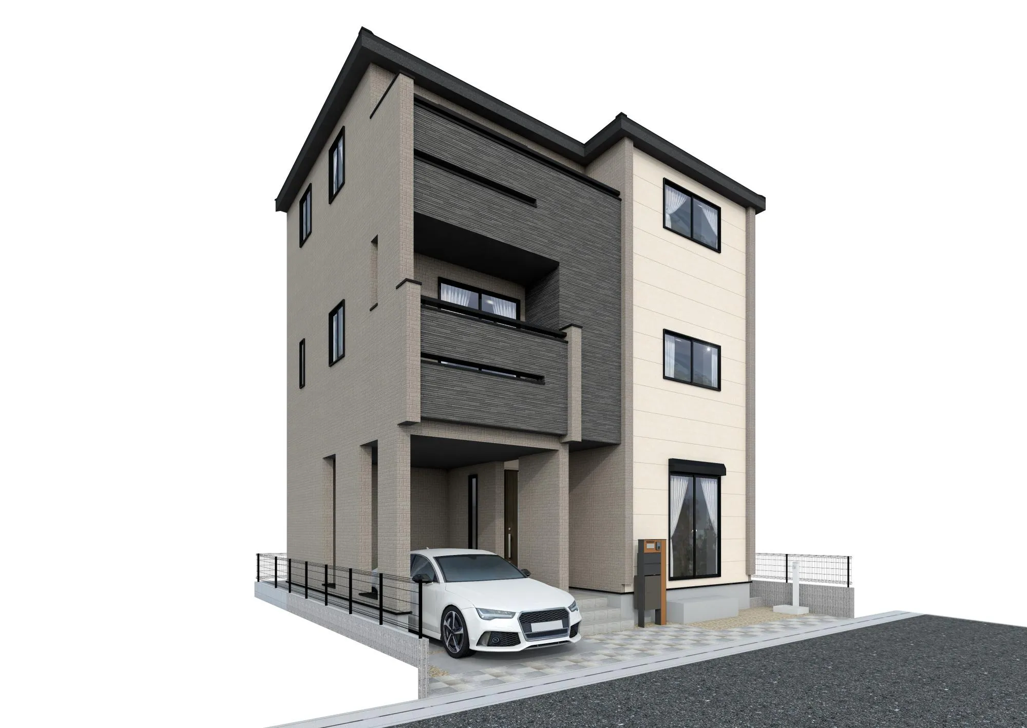 完成イメージパース