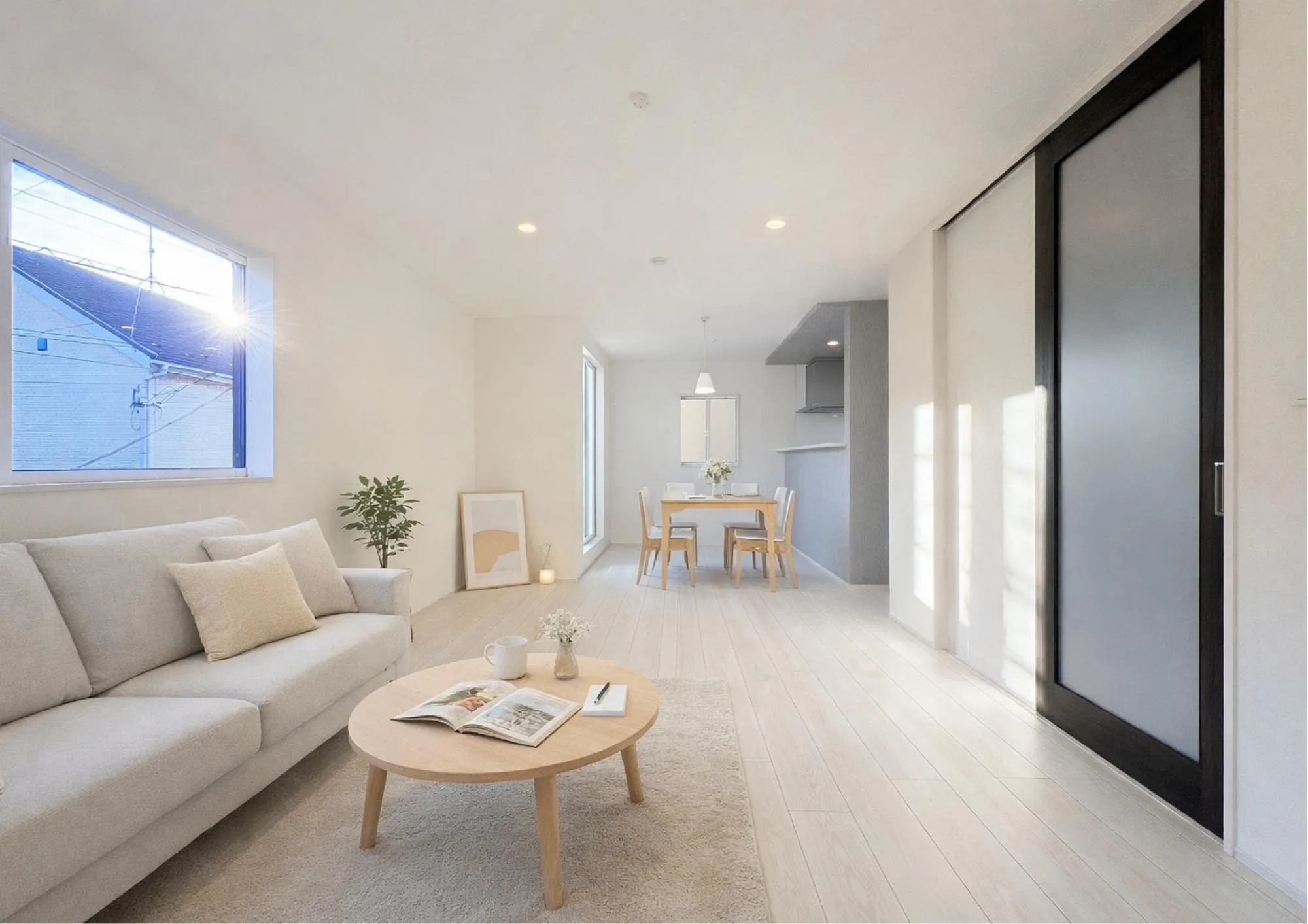 【リビングダイニング】
(※家具等をCGで加工しています。家具付き販売ではございません。) 