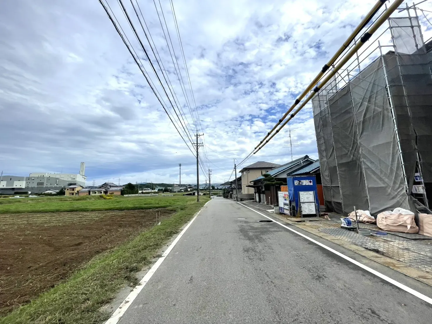 前面道路
