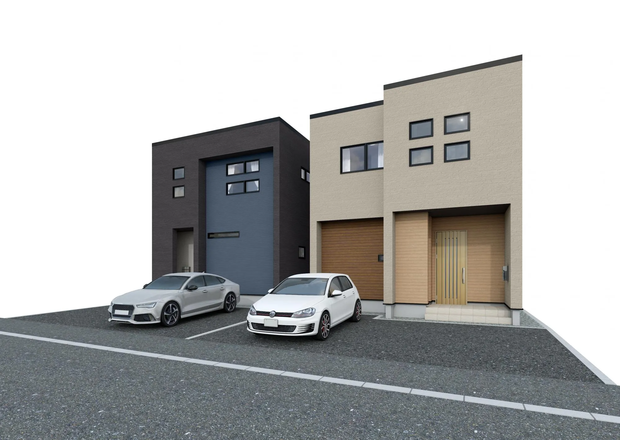 完成予想パース