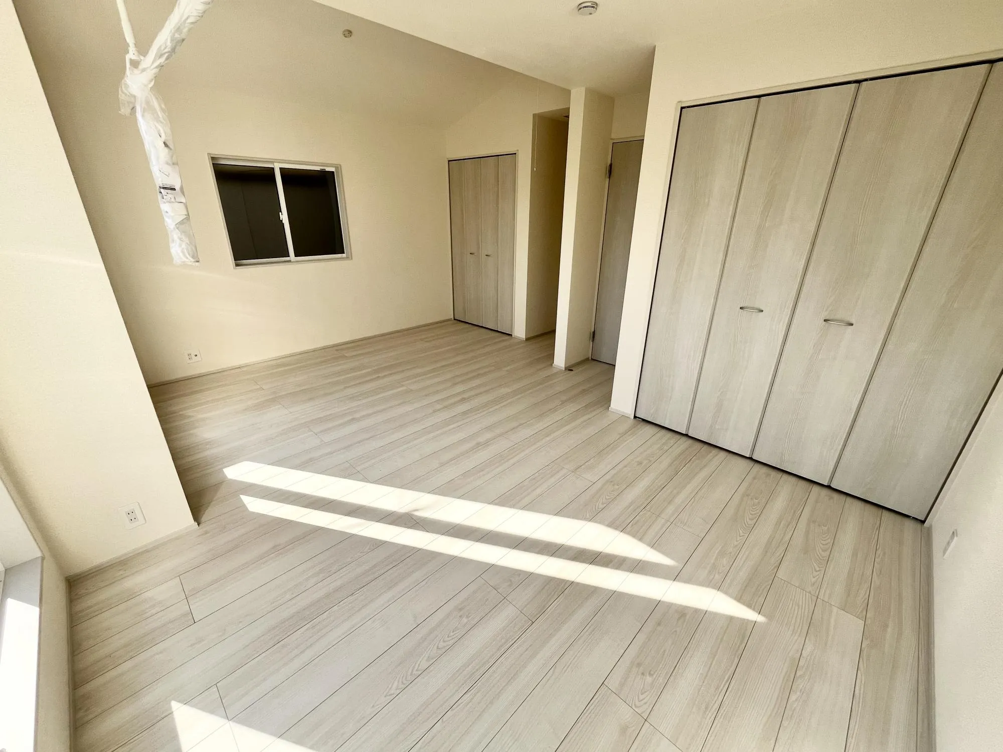 2部屋にしても安心のクローゼット2ヶ所【1号棟】