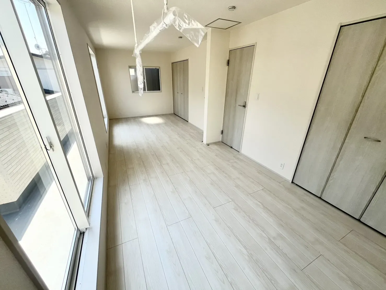 ライフスタイルに合わせて2部屋に出来るフレキシブルルーム