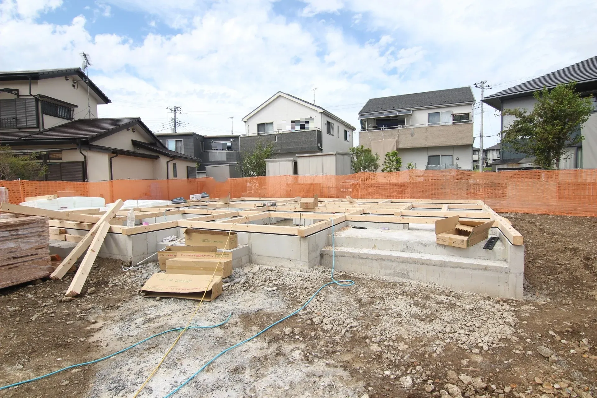 基礎工事中(9.22)