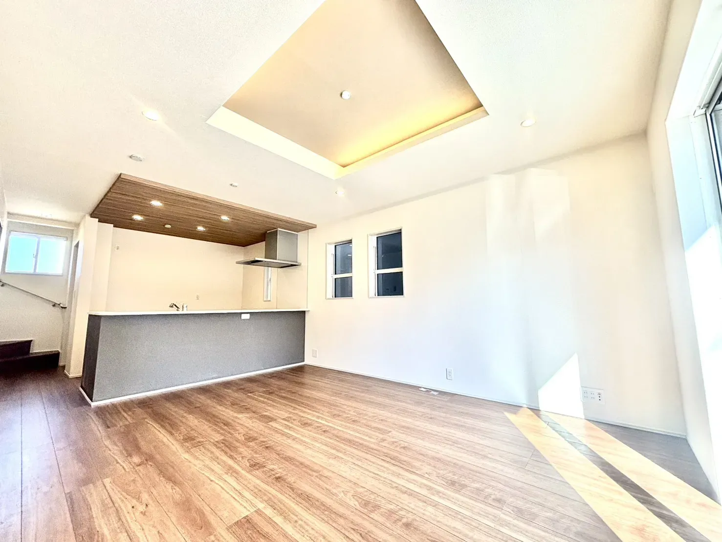 2号棟リビングダイニング