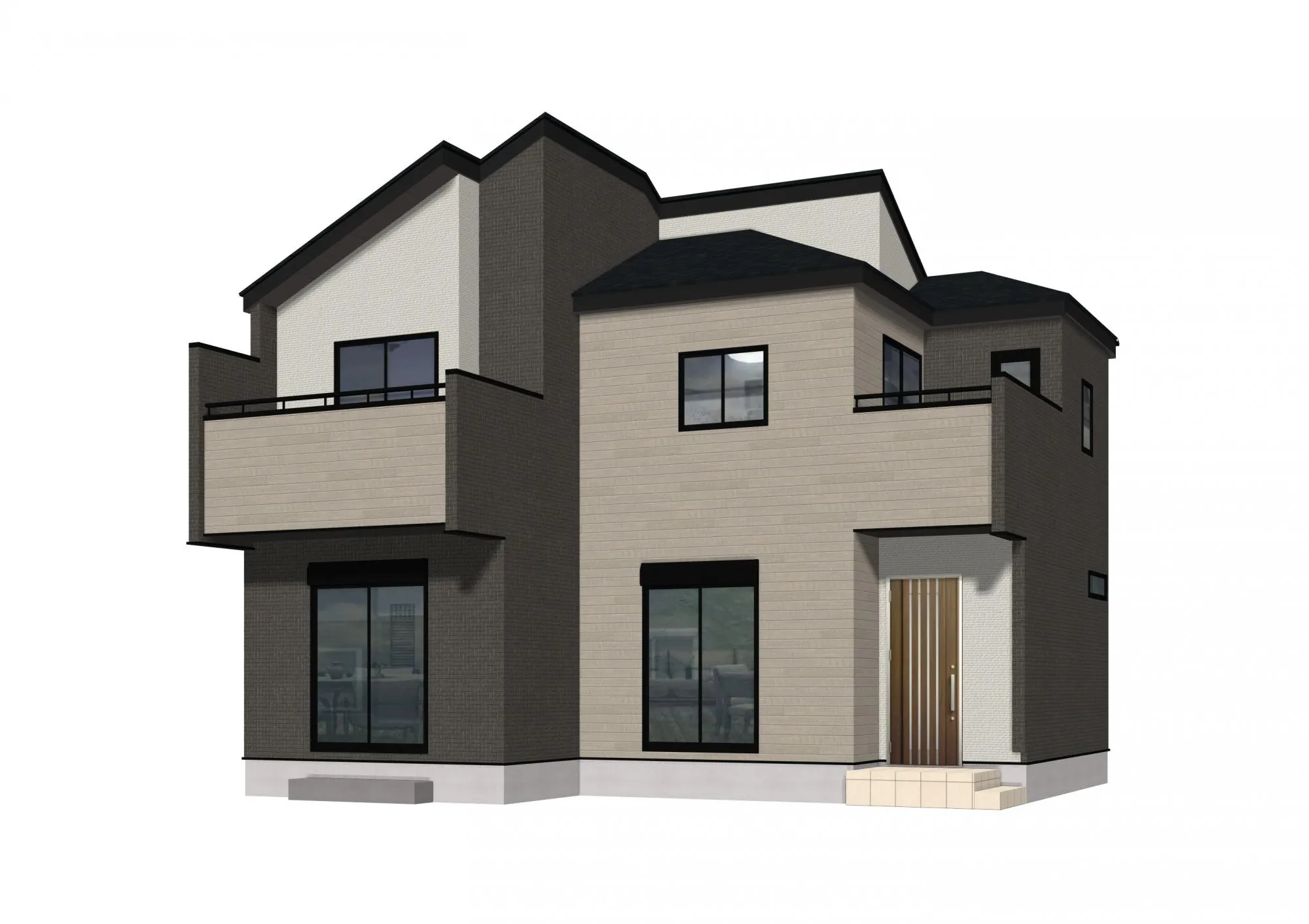 【2026年1月完成予定】外観予想パース