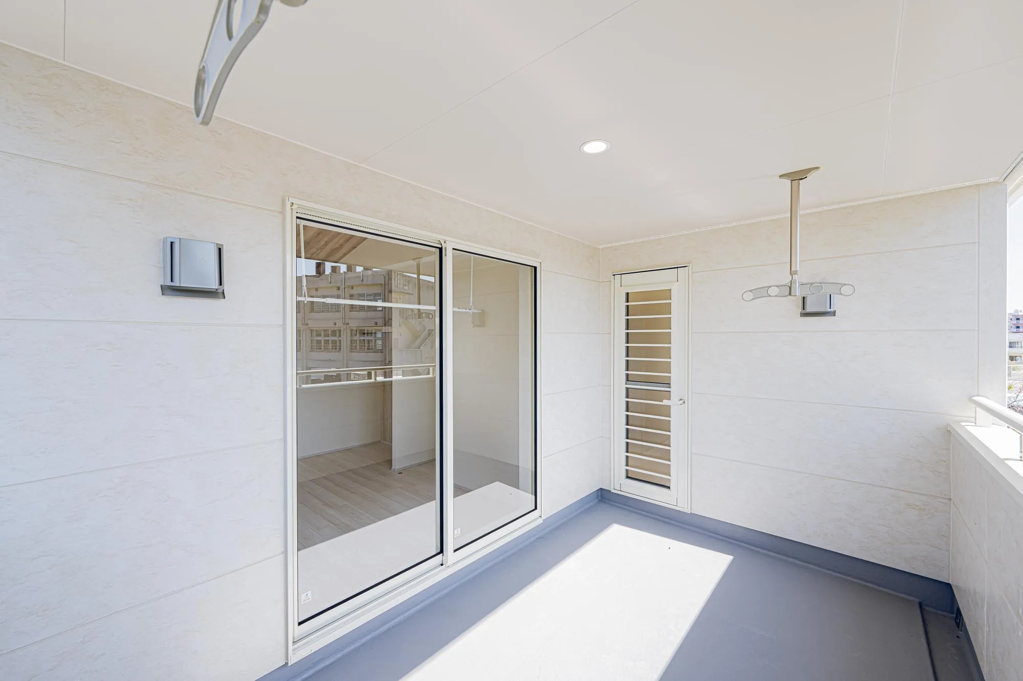 2号棟:インナーバルコニー