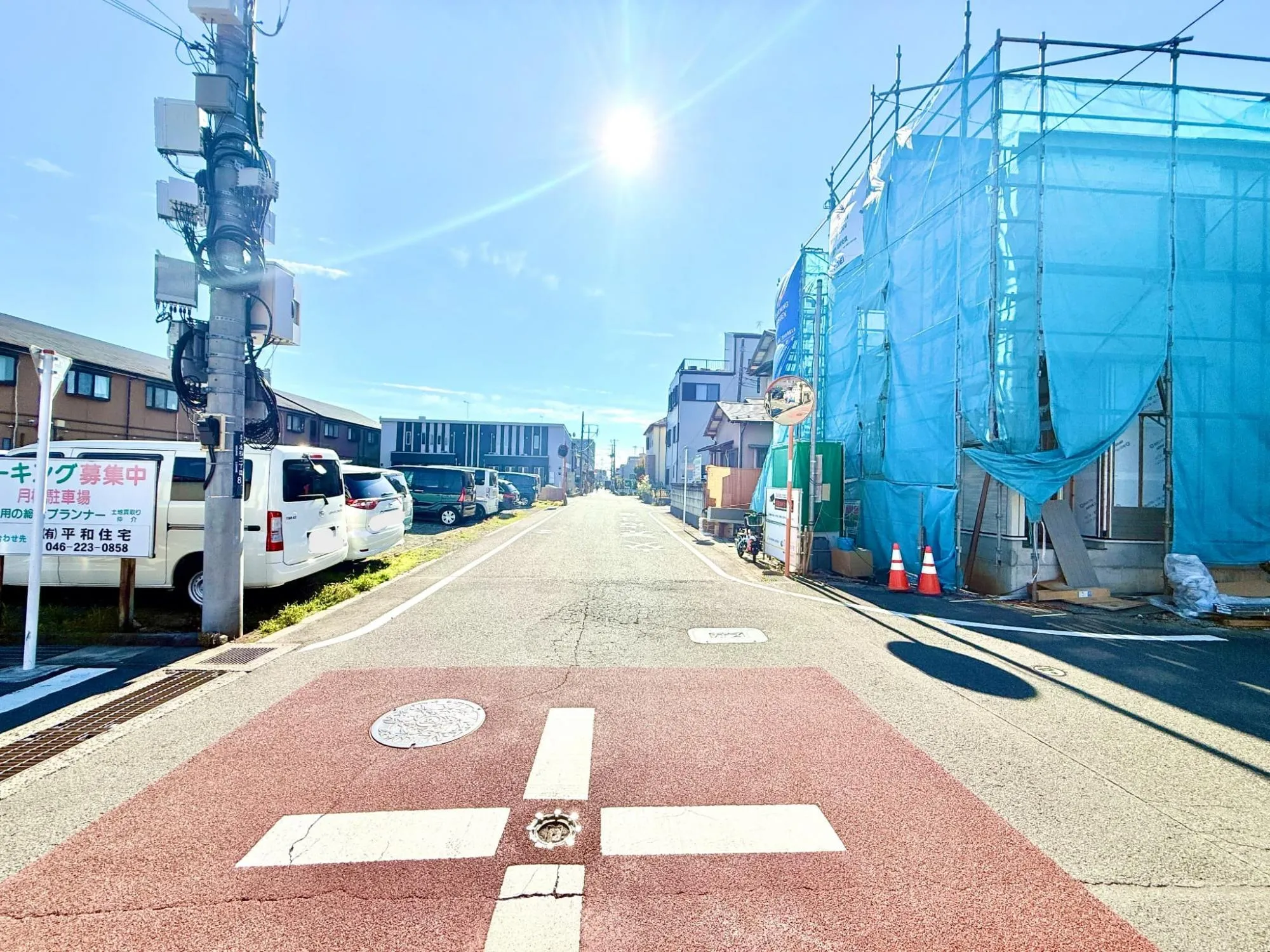 前面道路含む現地写真