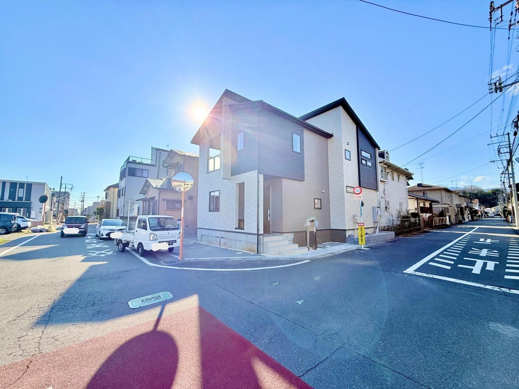 前面道路含む現地写真